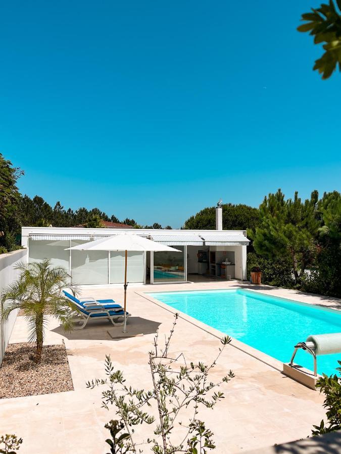 Edles Apartment In Architektenvilla Mit Grossem Pool, Sauna, Dachterrasse Und Malerischem Garten Pataias Eksteriør bilde