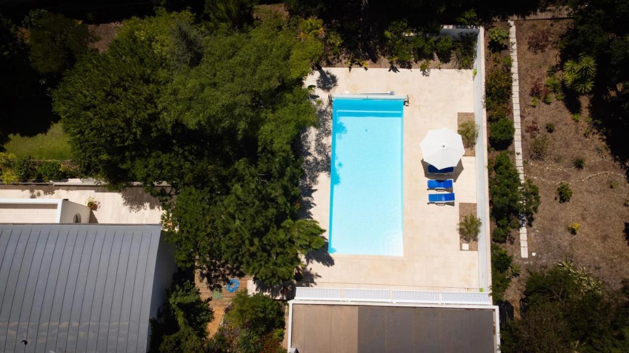Edles Apartment In Architektenvilla Mit Grossem Pool, Sauna, Dachterrasse Und Malerischem Garten Pataias Eksteriør bilde